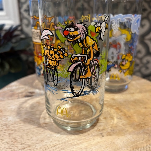 1981 Vintage Muppet McDonald’s Collector Glass Set of 5 - Picture 11 of 16